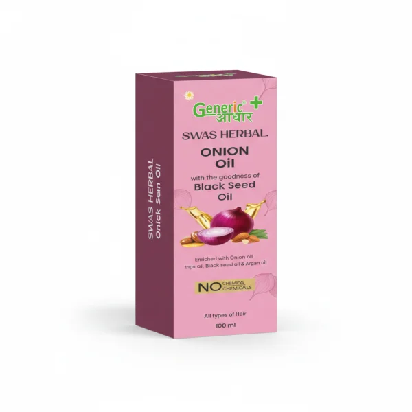 Swas Herbal Onion Hair Oil- GA