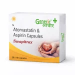 Atorvastatin 10 mg + Aspirin 75 mg  GR Caps (Swapitrax)- GA