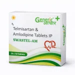 Telmisartan 40 mg + Amlodipine 5mg Tabs (Swastel-AM)- GA