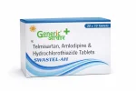 Telmisartan  40 Mg + Amlodipine 5 Mg + Hydrochlorothiazide 12.5 Mg (Swastel-AH)- GA