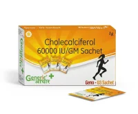 Vitamin D3 (Cholecalciferol 60000 IU/GM) Sachet (Geno D3 Sachet)- GA