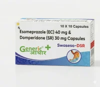 Esomeprazole 40 mg (GR)+ Domperidone 30 mg (SR) Caps (Swaseso-DSR)- GA
