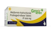 Metformin Hydrochloride 1000 mg PR Tabs- GA
