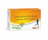 GENO D3- Cholecalciferol 60,000 IU Caps- GA