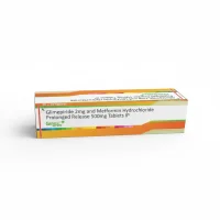 Glimepiride 2 mg + Metformin 500 mg PR Tabs (SWASGLIMET 2/500 )- GA