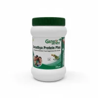Protein powder with Vitamin, Carbohydrate, Iron, calcium & Mineral (Swasthya Protein Plus-Elachi Flavour)- GA